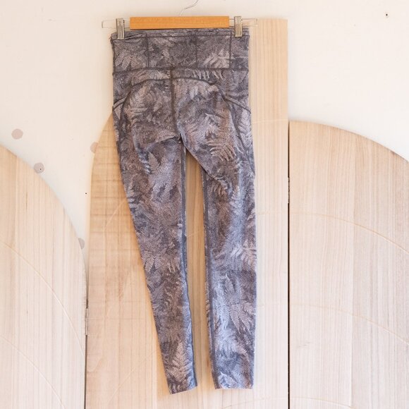 Lululemon | Greytone Tropical Print Leggings - Picture 2 of 2
